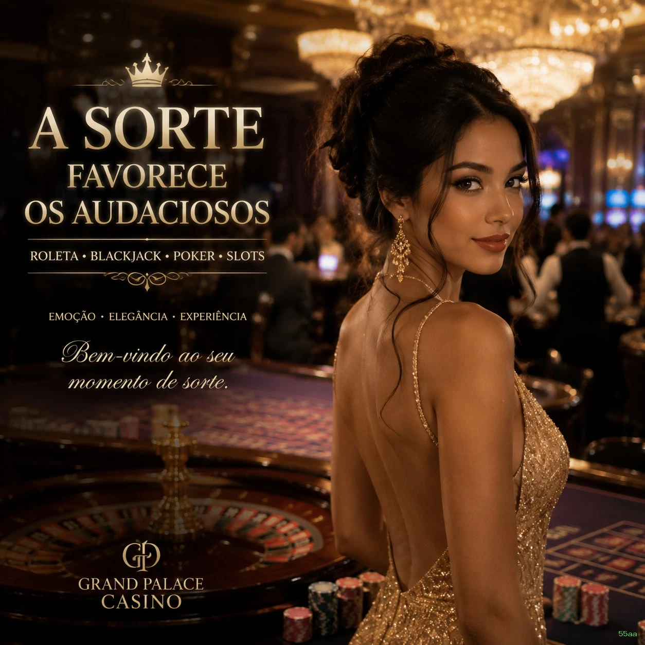 Apostas esportivas ao vivo na 55aa